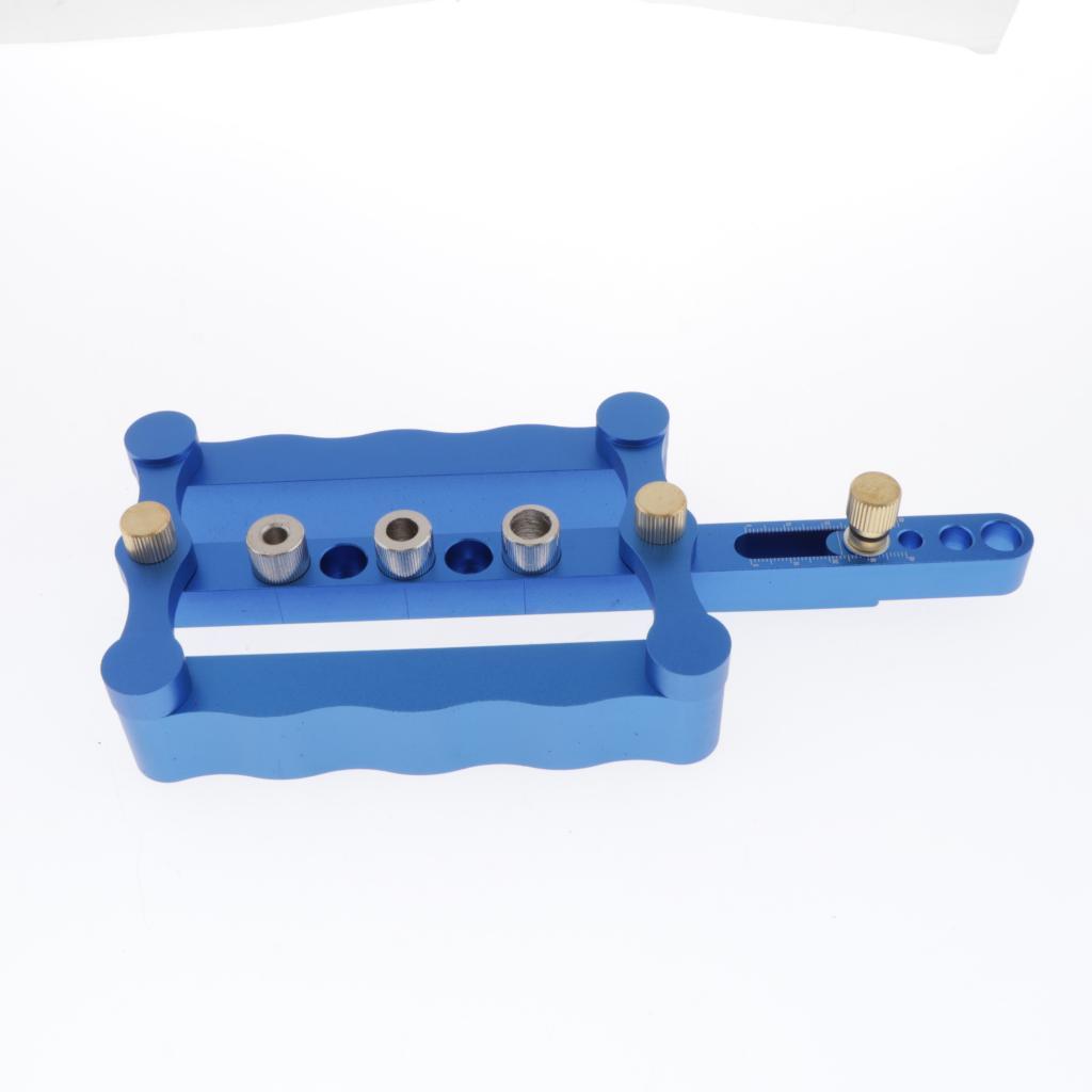 Drill Guide Dowel Straight Hole Woodworking Positioner 10pcs