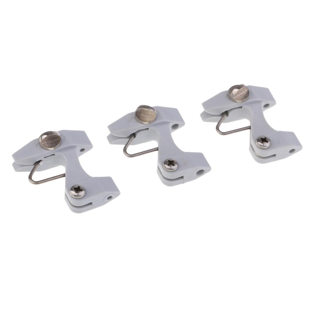 3pcs Clip Line Release Downrigger Outrigger Kite Power Grip Release Clips