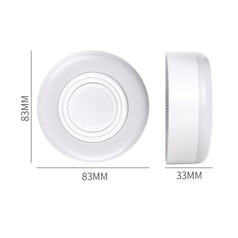 LED Night lights/ wall lamp, White shell, White/ Gold (warm white) lighting, Wireless smart sensing, For living room, bedroom, staircase, corridor, indoor night light, Use AA battery power, 0.25W