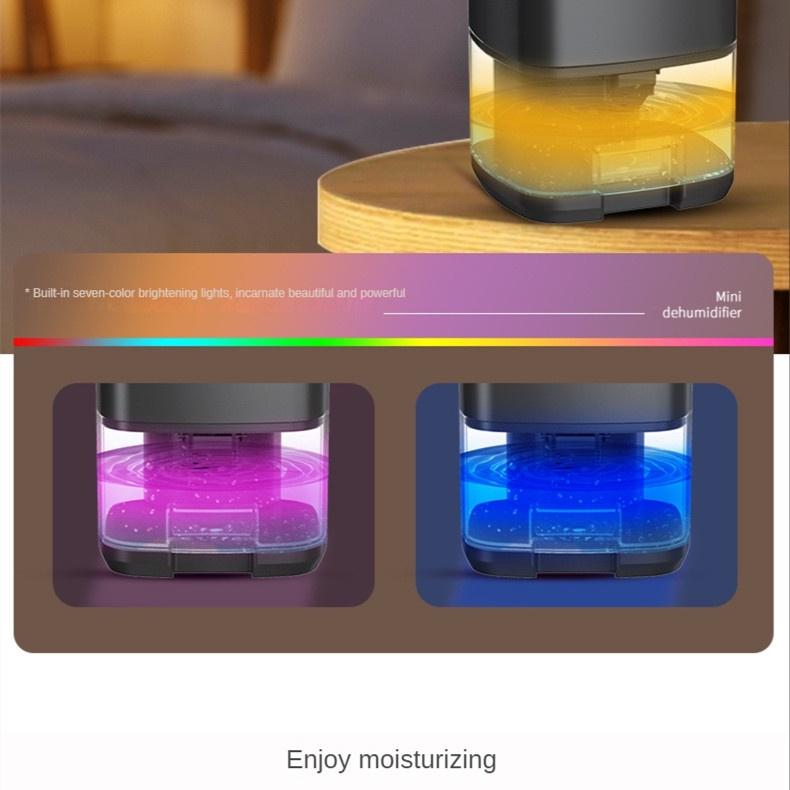 Xiaomi Youpin Máy Hút Ẩm Gia Đình Phòng Ngủ Tắt Tiếng Nhỏ Máy Hút Ẩm Mini Chống Ẩm Máy Hút Ẩm Hút Ẩm
