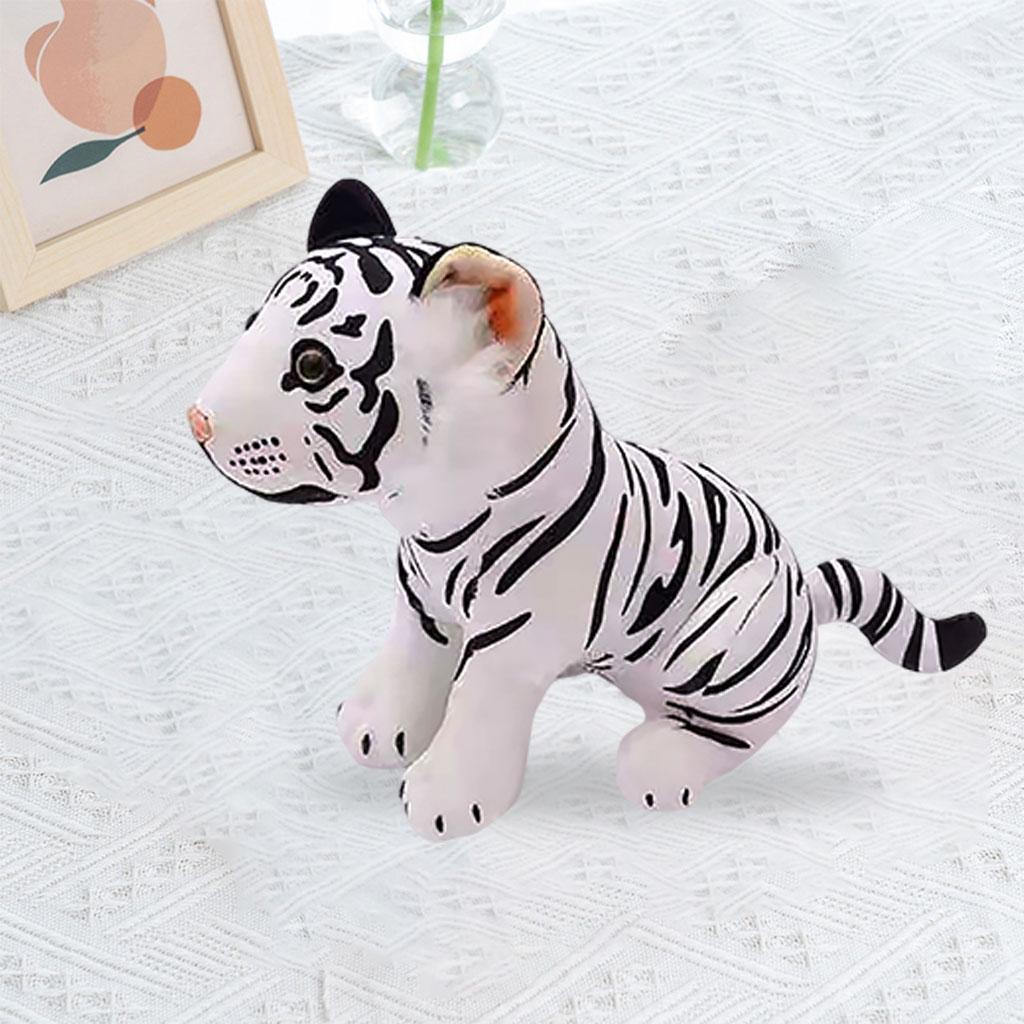 Adorable Plush Tiger Doll Pillow for Bedding Birthday Gifts Girls Boys