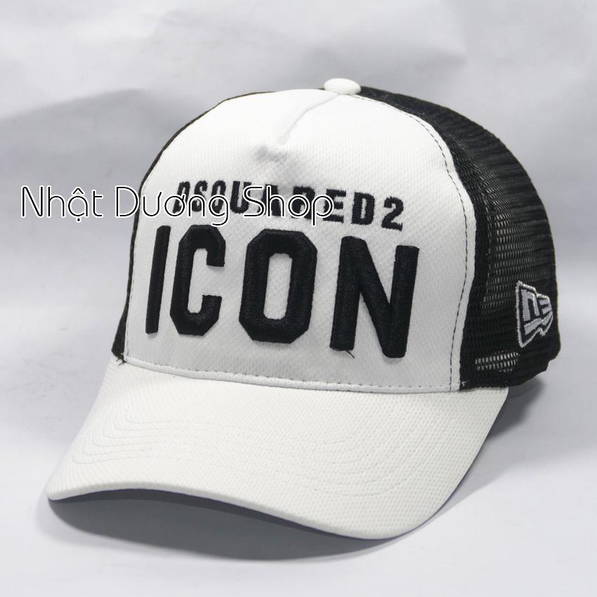 Nón kết lưới thêu chữ ICON cao cấp, khóa nhựa - Kiểu dáng thời trang trẻ trung, cá tính thích hợp cho mọi người