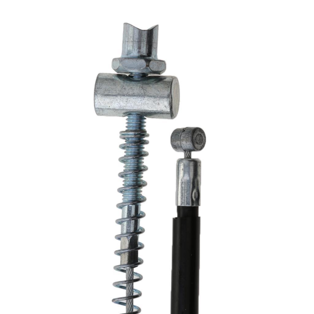 Motorcycle Rear Brake Cable Assembly for PW50 - Black