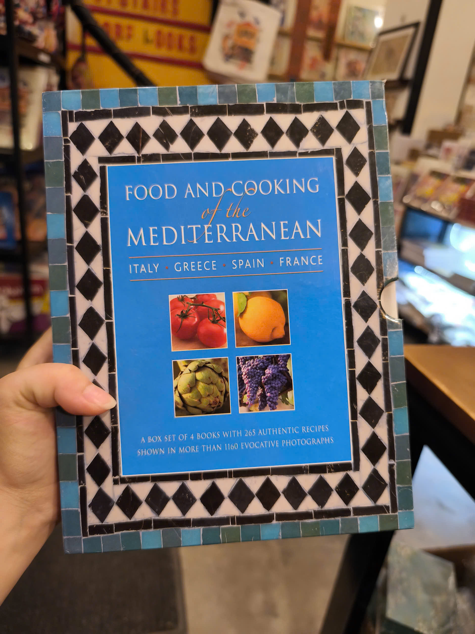 Sách - Food and Cooking of the Mediterranean: Italy - Greece - Spain - France by Pepita Aris