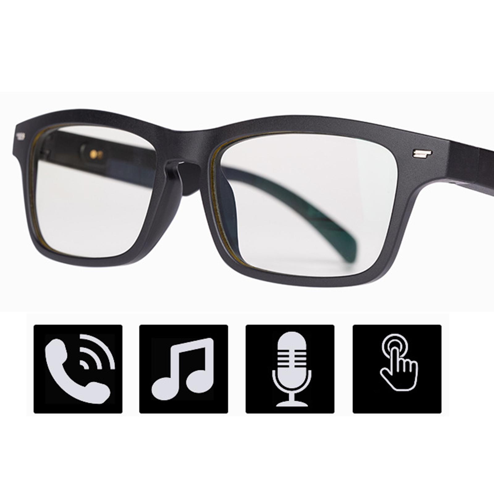 Smart Audio Glasses Open Ear Speaker with Bluetooth Connectivity for Gaming Meeting Traveling Driving
