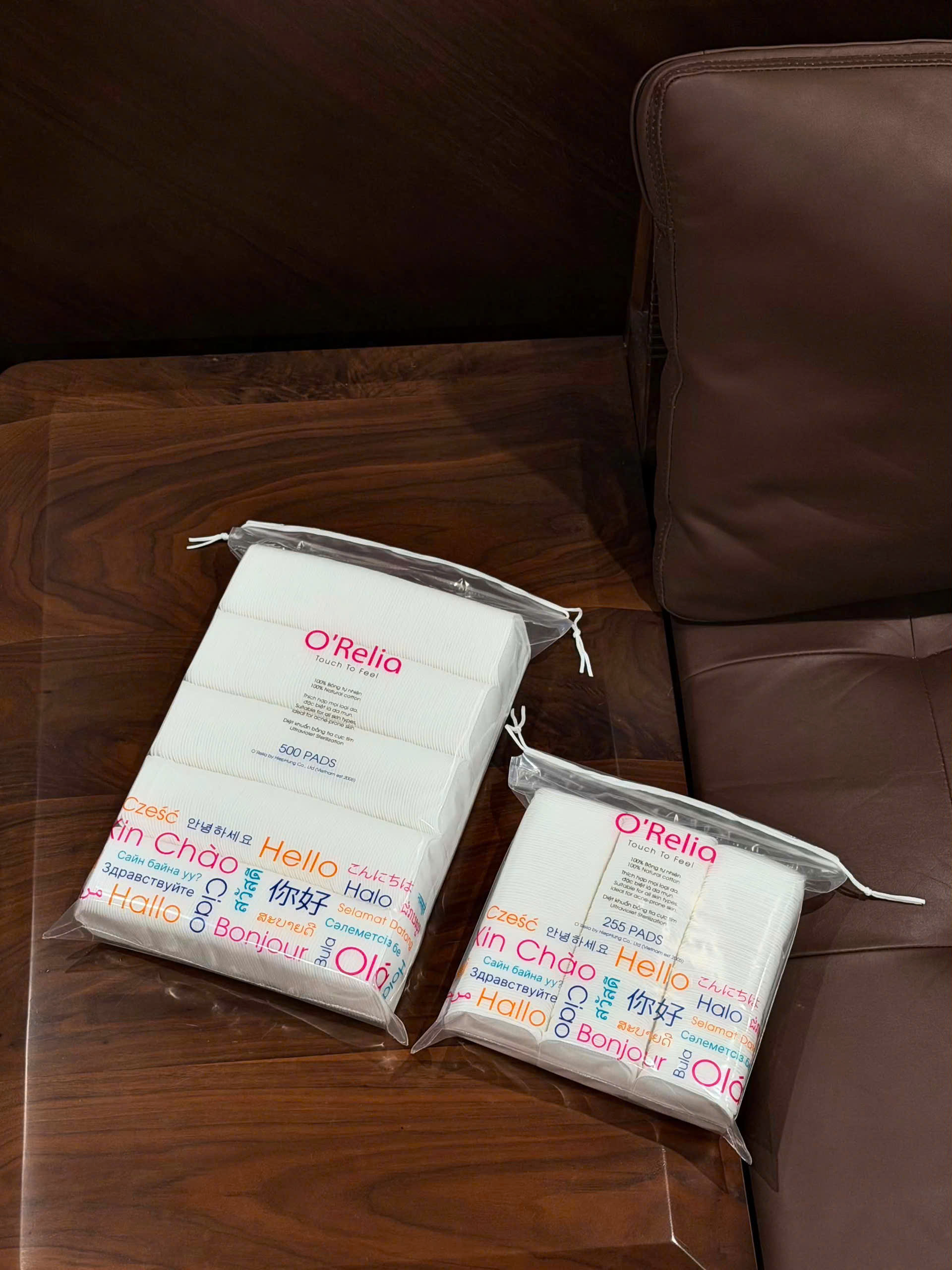 Bông Tẩy Trang O’Relia Cotton Pads Mềm Mịn – Túi 265 Miếng / 500 Miếng