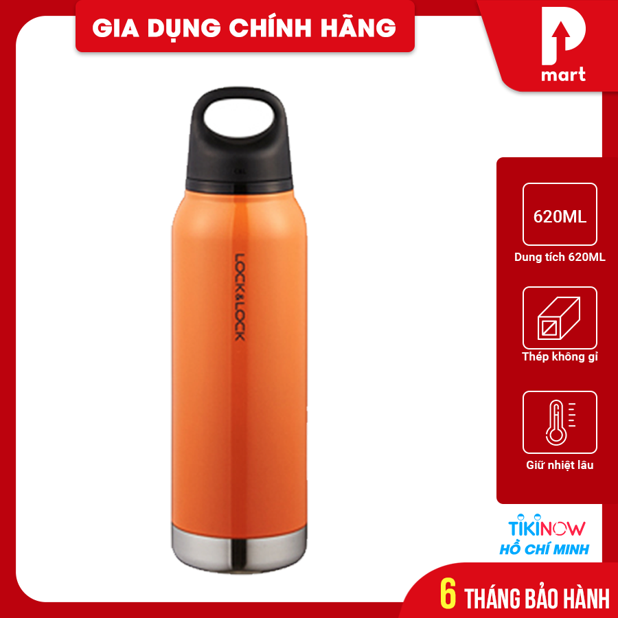 Bình Giữ Nhiệt Bằng Thép Không Gỉ Lock&Lock Loop Tumbler LHC4154 (620ml)