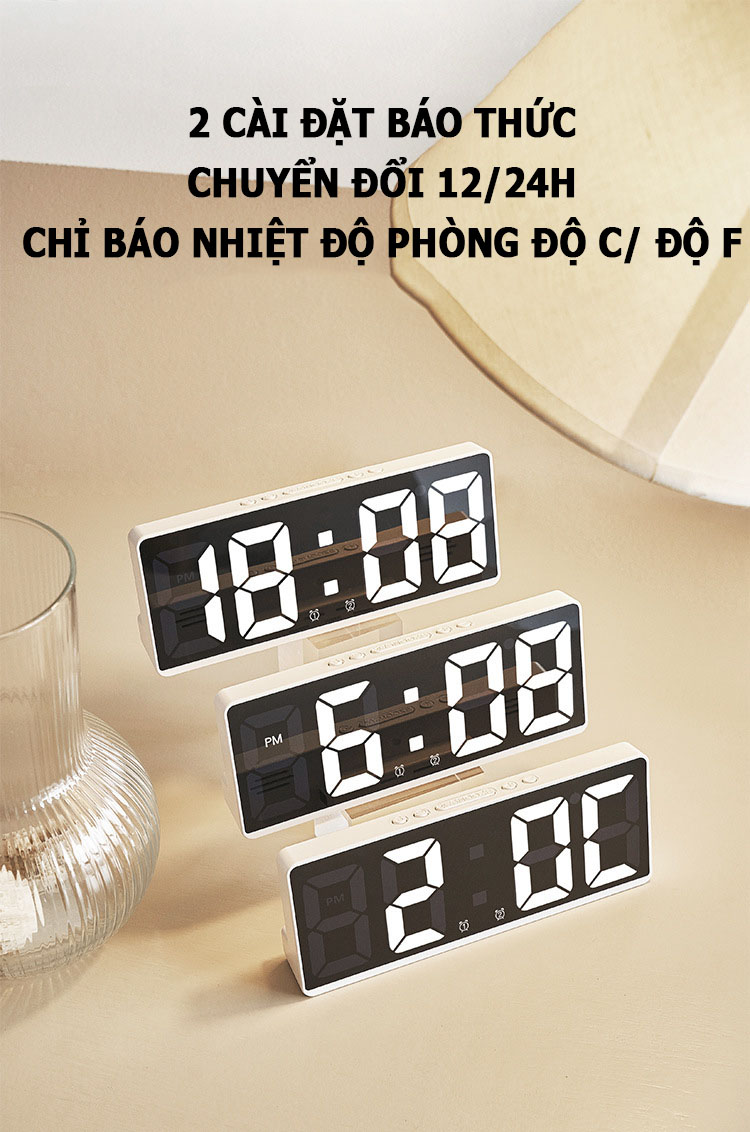 Đồng Hồ Để Bàn; Đồng Hồ Báo Thức; Đồng Hồ Điện Tử Led; Đồng Hồ Treo Tường