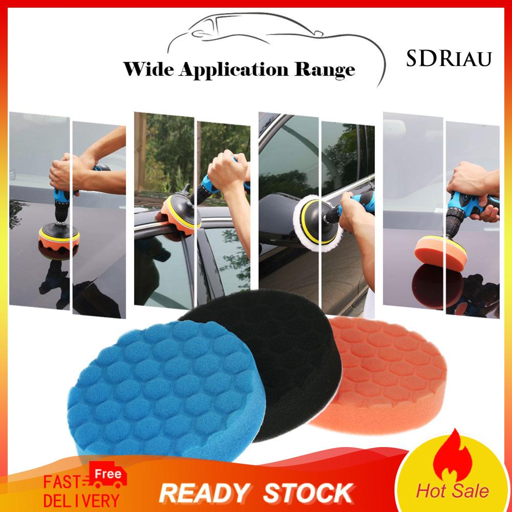 Bộ 3 Miếng Xốp Đánh Bóng Xe Hơi 5 Inch 125mm