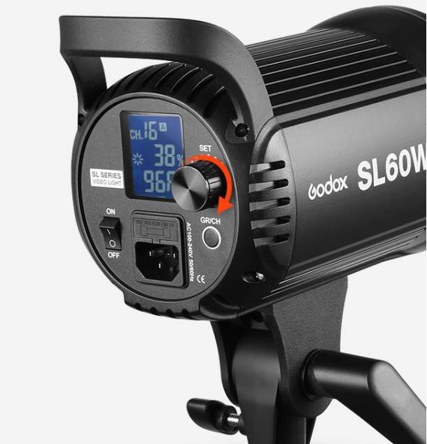 Bộ 2 đèn led studio Godox SL60W 120w Hàng chính hãng.