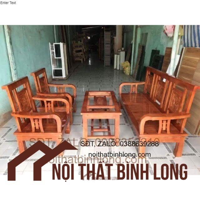 Bàn ghế gỗ giá thật