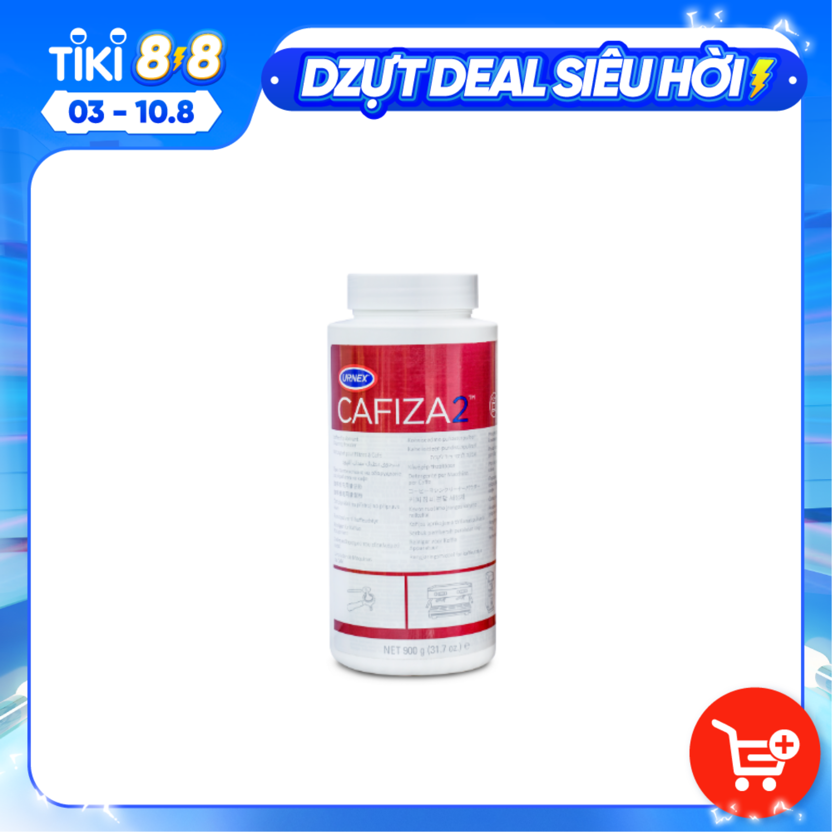 Bột Vệ Sinh Máy Pha Cà Phê Chính Hãng Urnex (CAFIZA 2) - USA