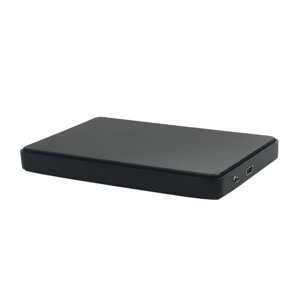 2.5'' USB2.0 SATA Hard Drive Mobile Disk External Caddy Case Enclosure Black