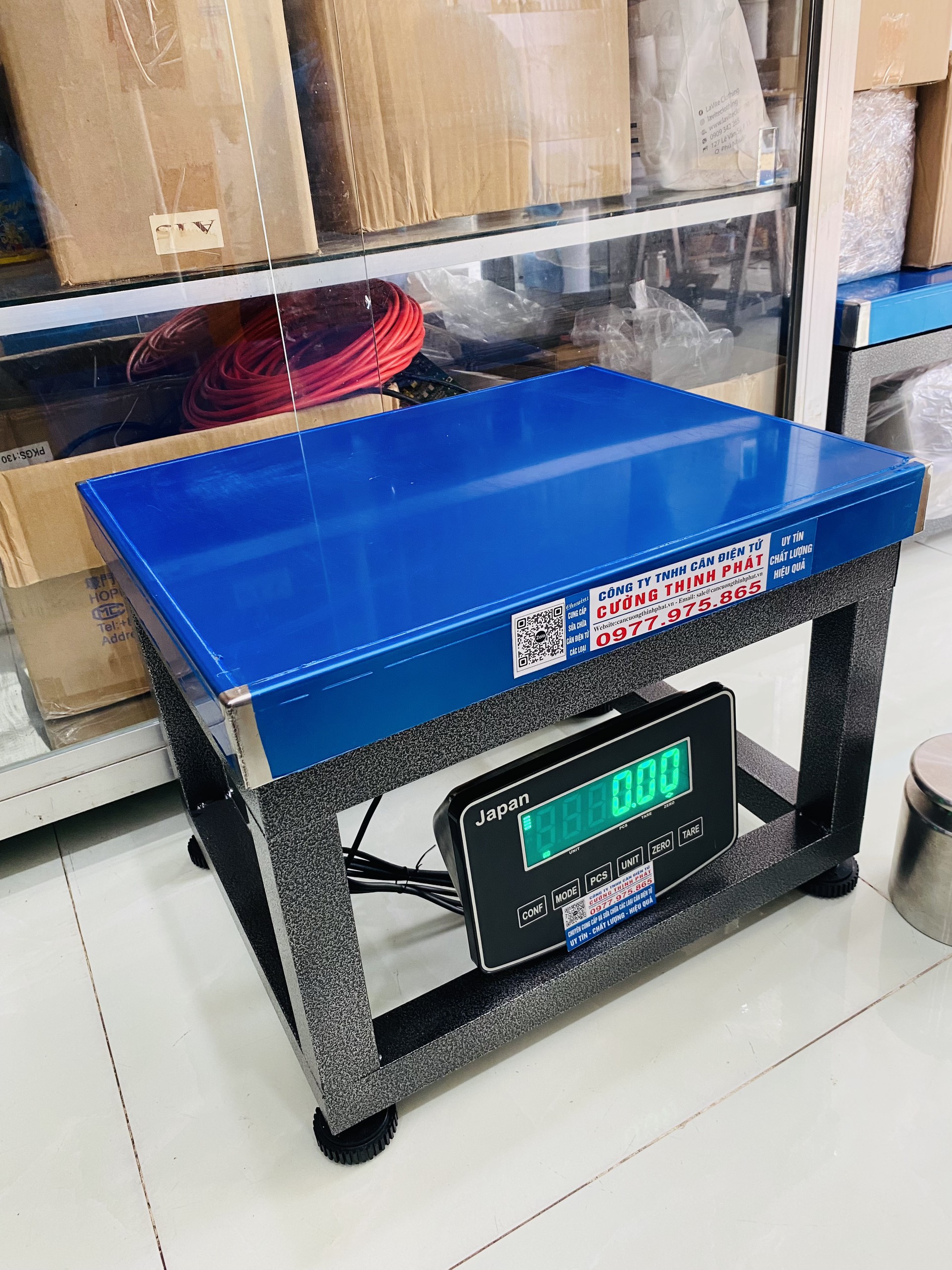 Cân ghế điện tử JWS giá rẻ 300kg, kích thước 40x50cm