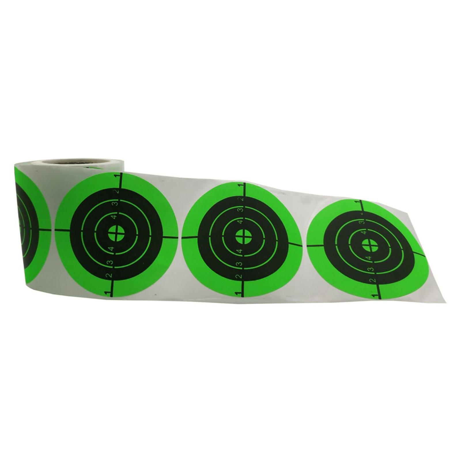 Shooting Target Stickers Splatter Self Adhesive Paper Splash Target Sticker for Shooting Archery