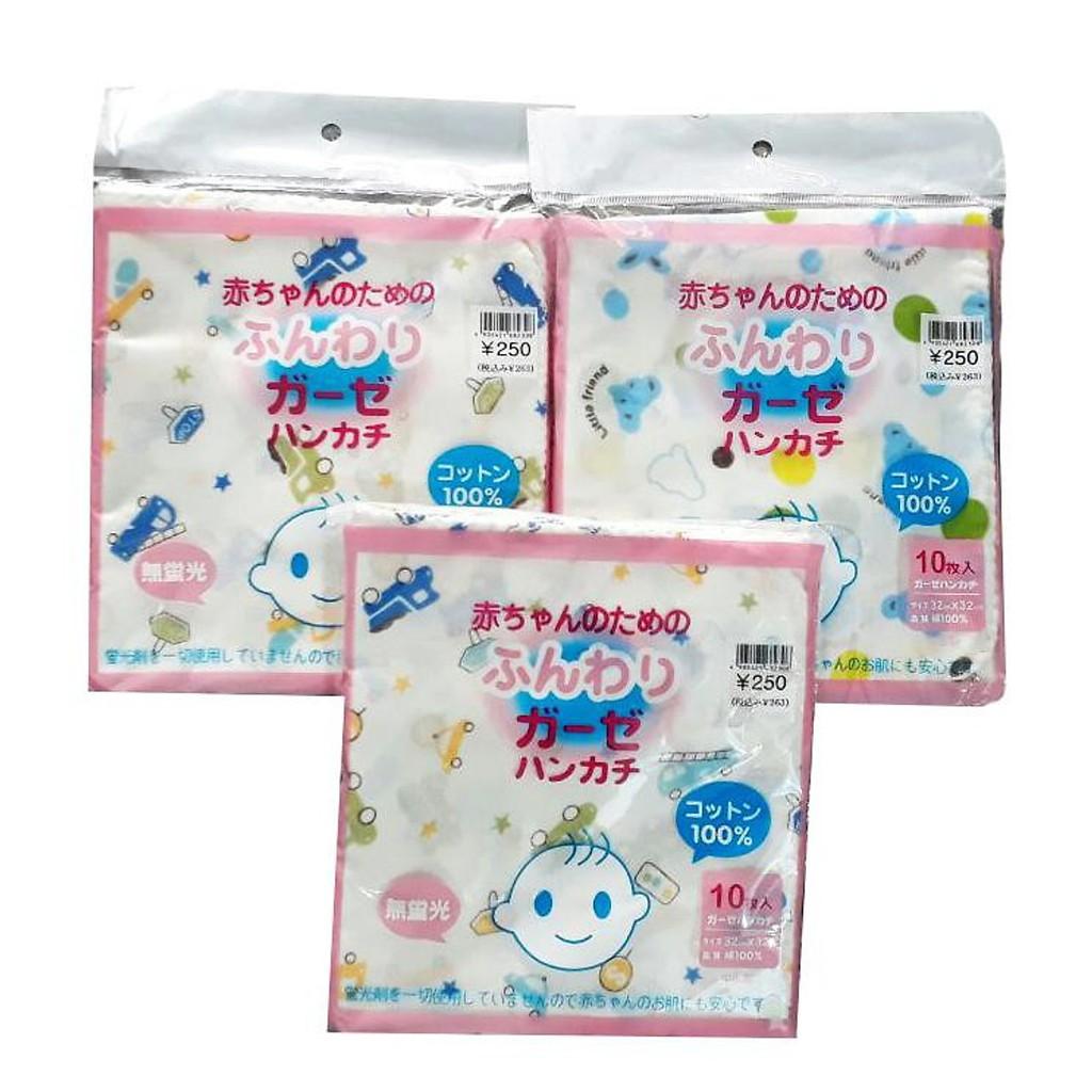 Bộ 30 chiếc khăn sữa xuất Nhật cao cấp