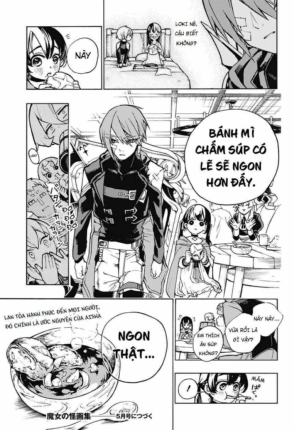 những bức họa quái dị của phù thủy chapter 5 47