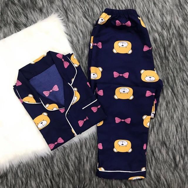 Bộ pijama tay dài quần dài