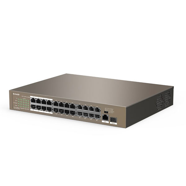 Switch Tenda TEF1126P với 24 Port-PoE - Hàng Chính Hãng