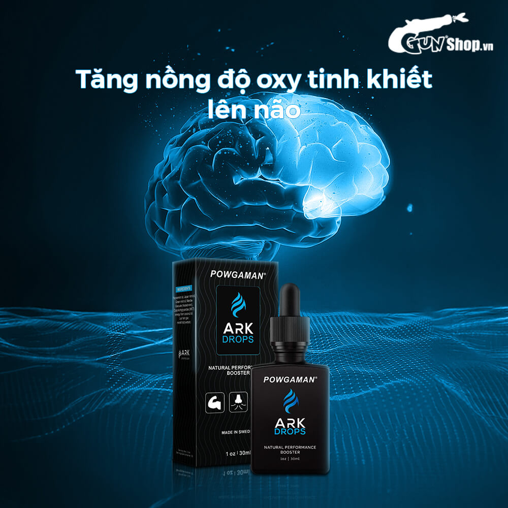 Tinh chất gia tăng cảm xúc Powgaman Ark Drops - Chai 30ml | GUNSHOP VIỆT NAM