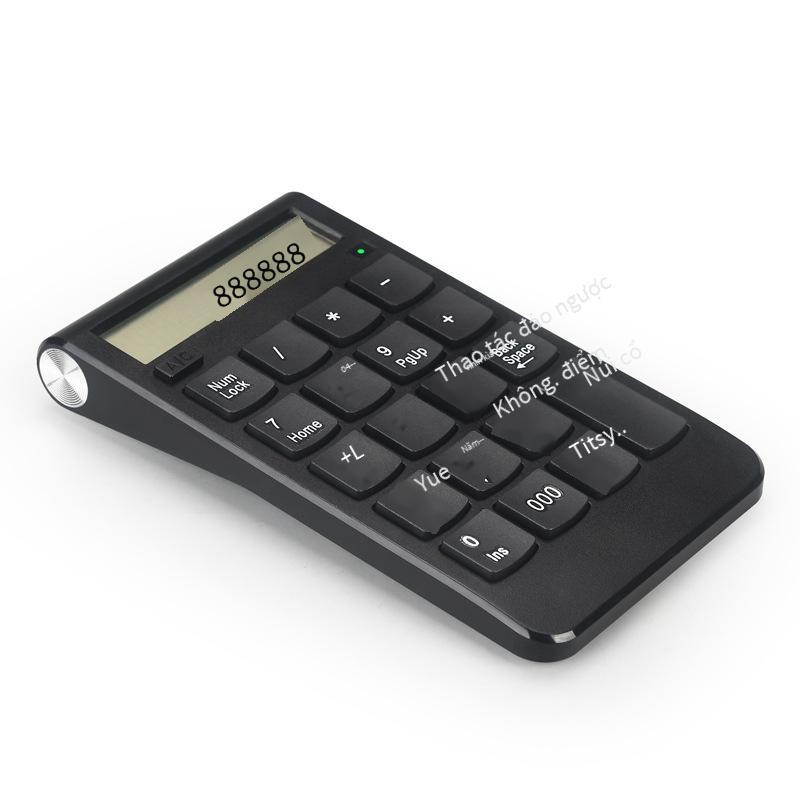 Màn hình mới giá thấp nhất với chức năng máy tính Bàn phím số không dây có thể sạc lại có thể thanh toán pin lithium tích hợp