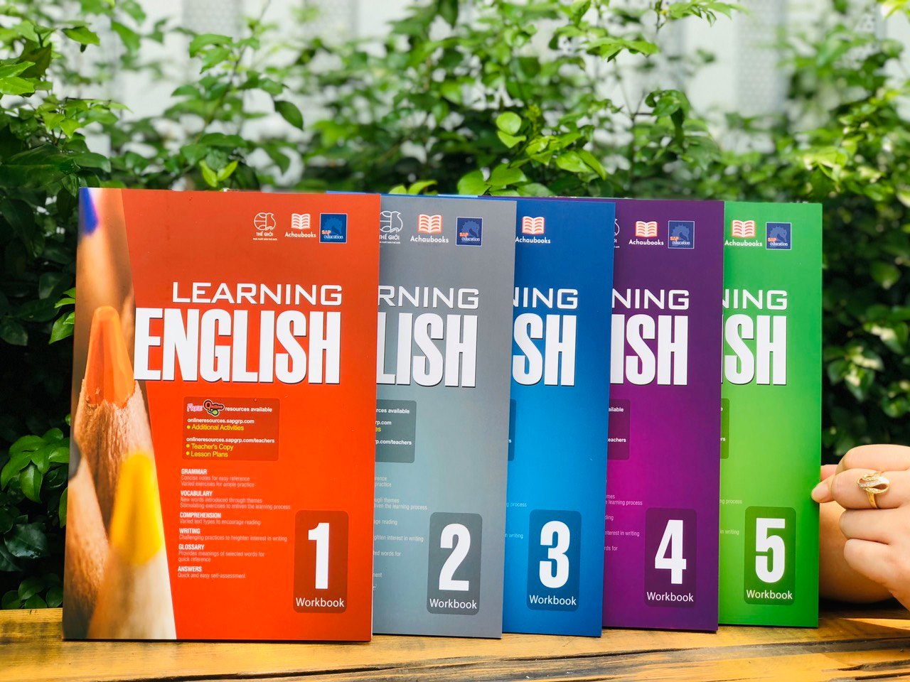 Combo Learning English Workbook Bộ 5 quyển