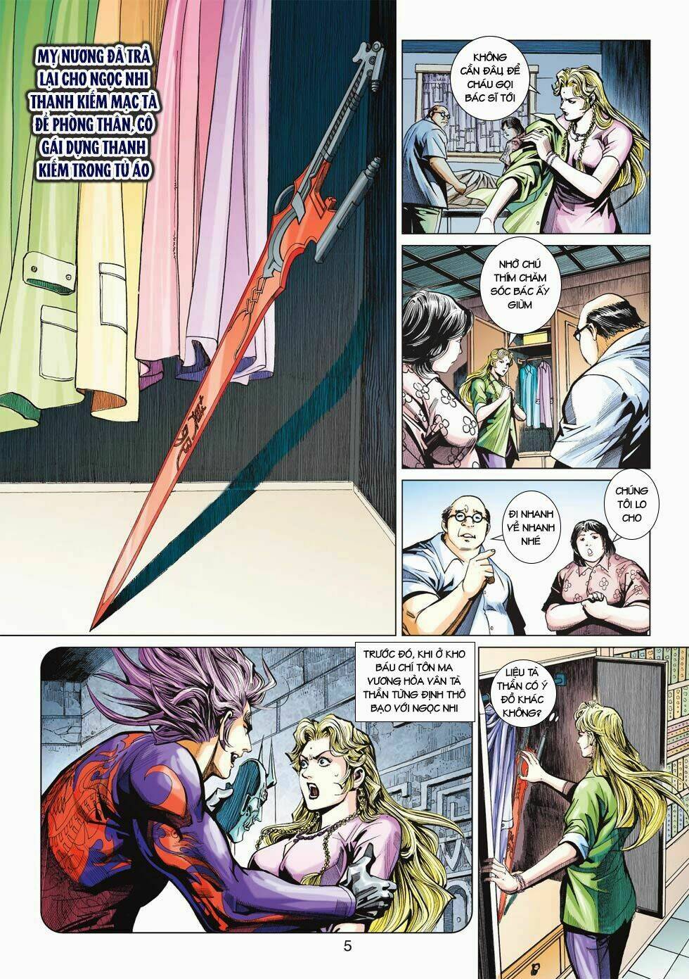 tân tác long hổ môn chapter 438 5