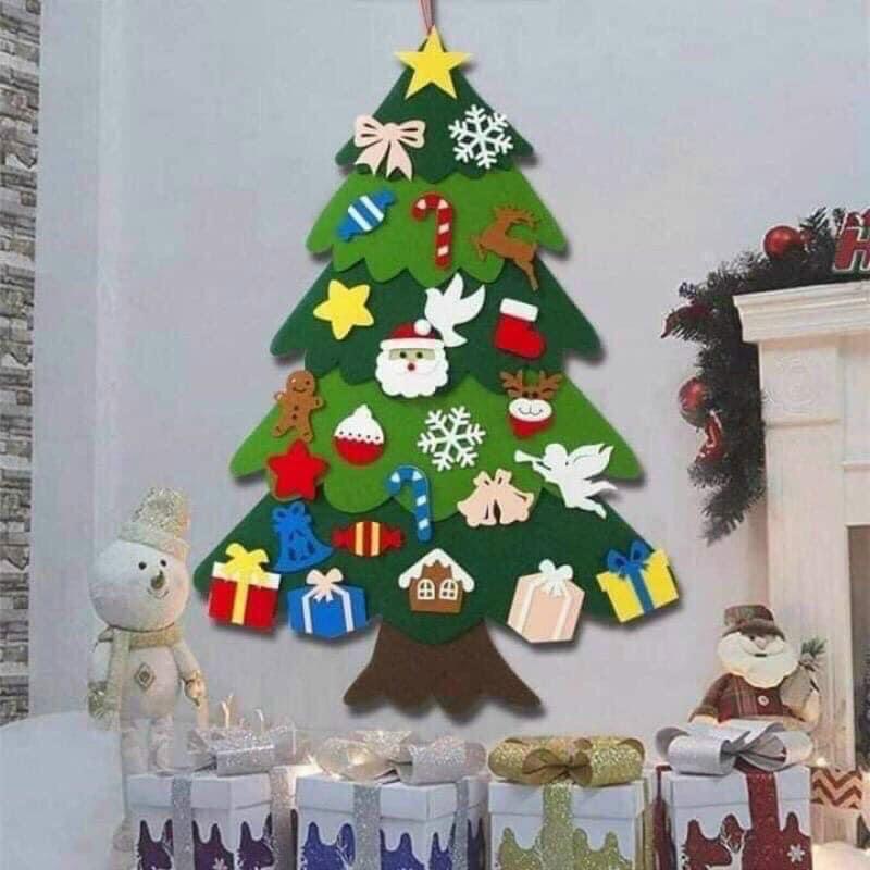 Cây thông noel dán tường