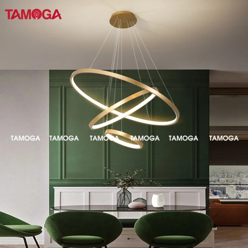 Đèn ốp trần hiện đại TAMOGA ALVAS 8519 + Tặng kèm khiển
