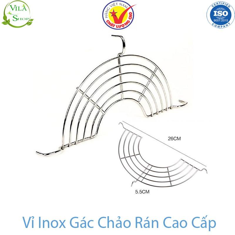Vỉ Gác Chảo Rán Cao Cấp Bằng Inox