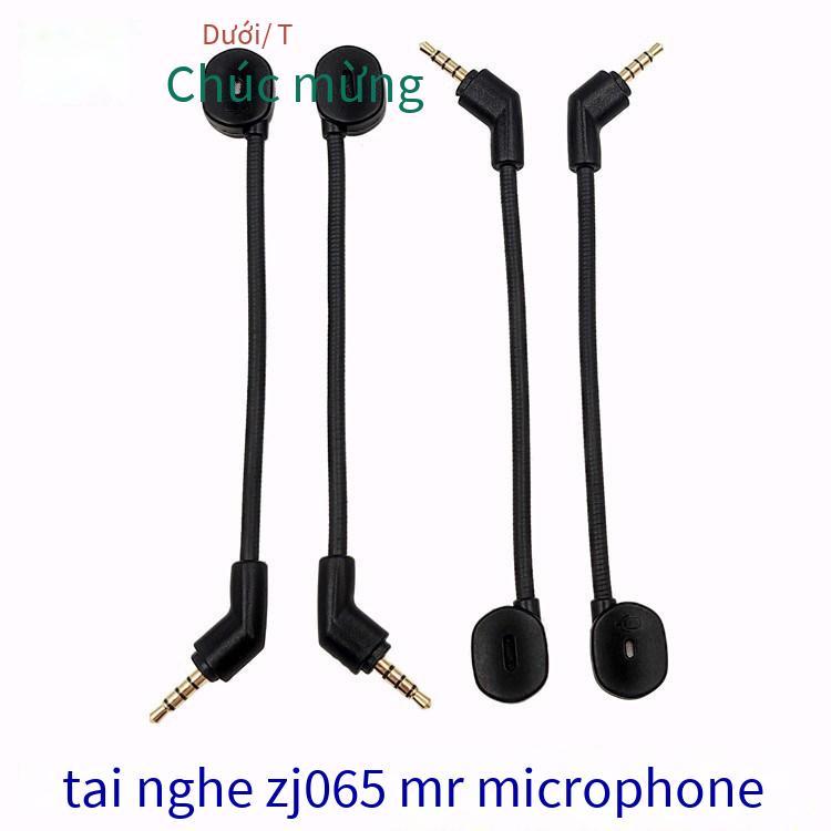 Ống kim loại đặc biệt cổ ngỗng có thể uốn cong micrô gắn trên đầu tai nghe trò chơi bằng giọng nói micrô cắm thẳng có micrô nhẹ