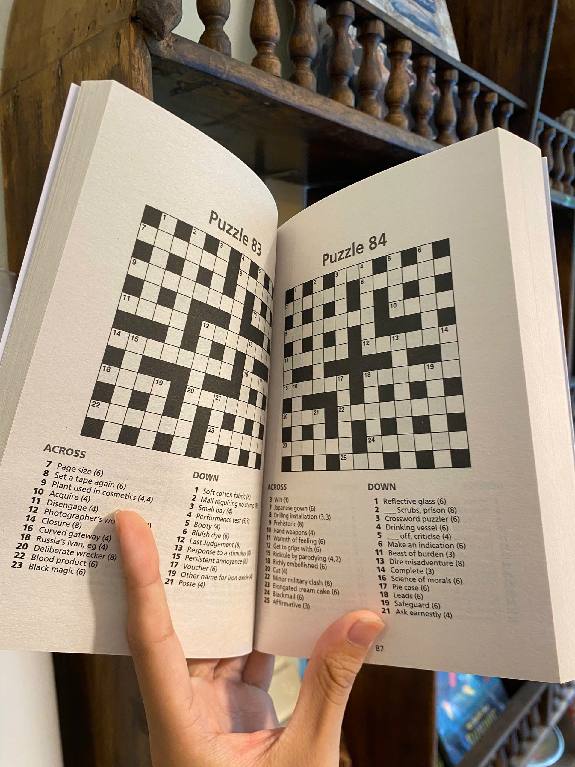 Sách - Collins Big Book of Crosswords Book 1: 300 puzzles | Games English Book / Ngoại văn Nhập khẩu