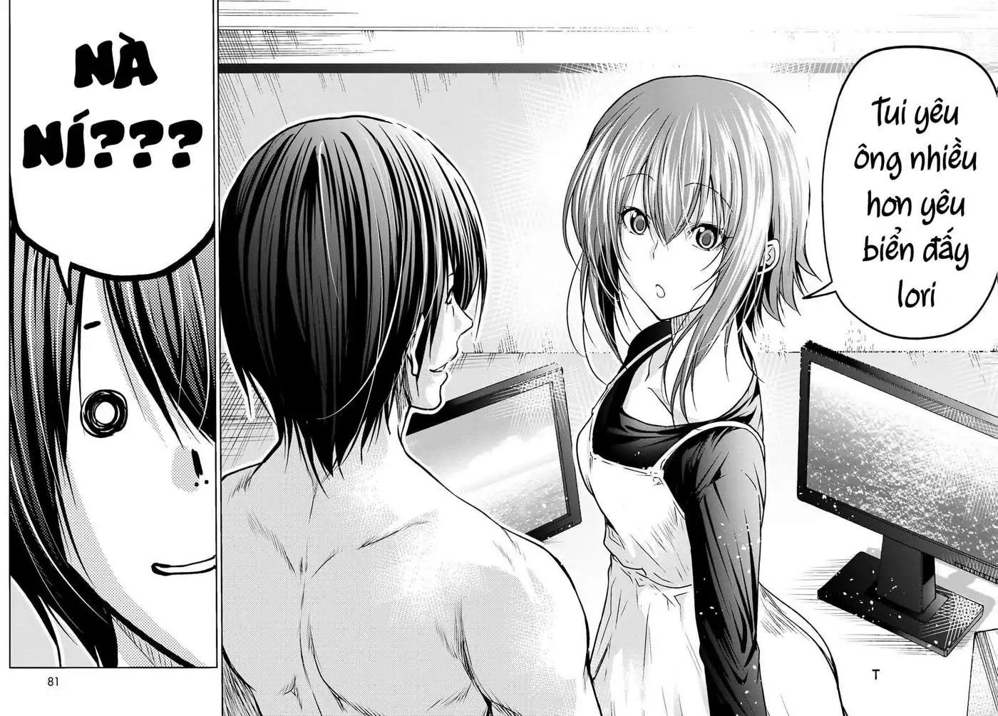 cô gái thích lặn - grand blue chapter 73 43