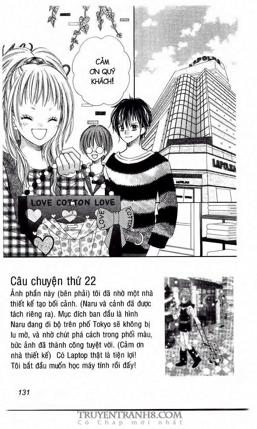 tiệm thời trang, love cotton chapter 29 17