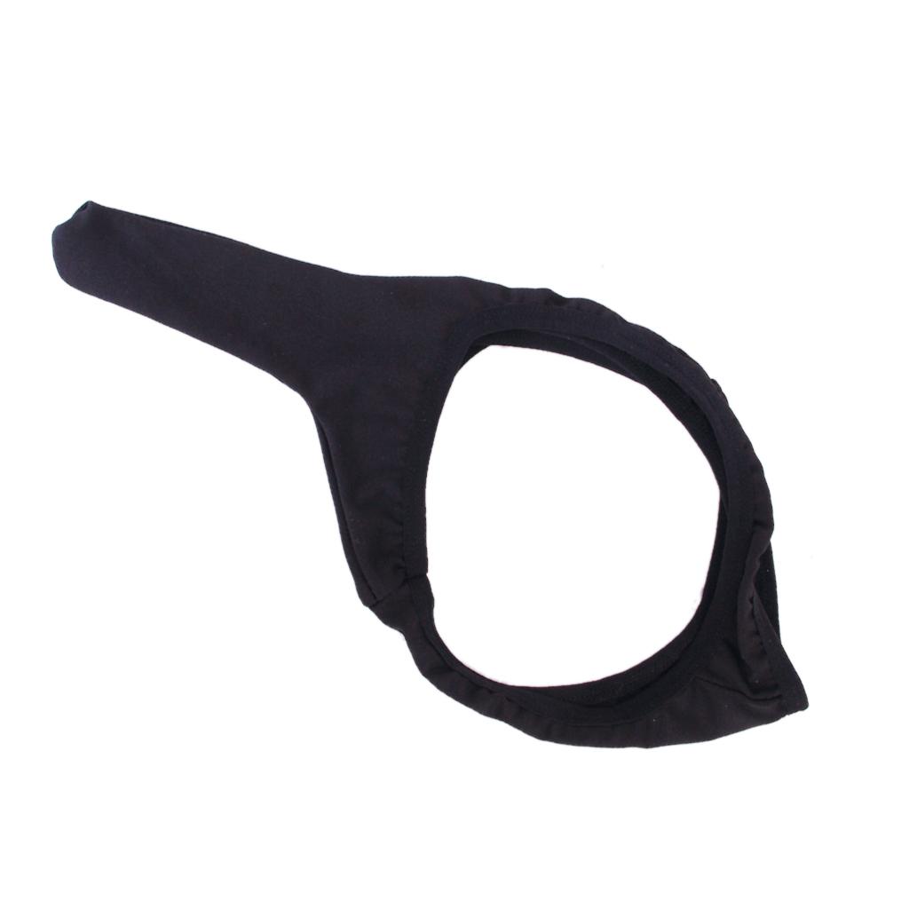 Stretch Men Black Pouch G-string Contour Thong Jockstrap Comfy Panty Briefs
