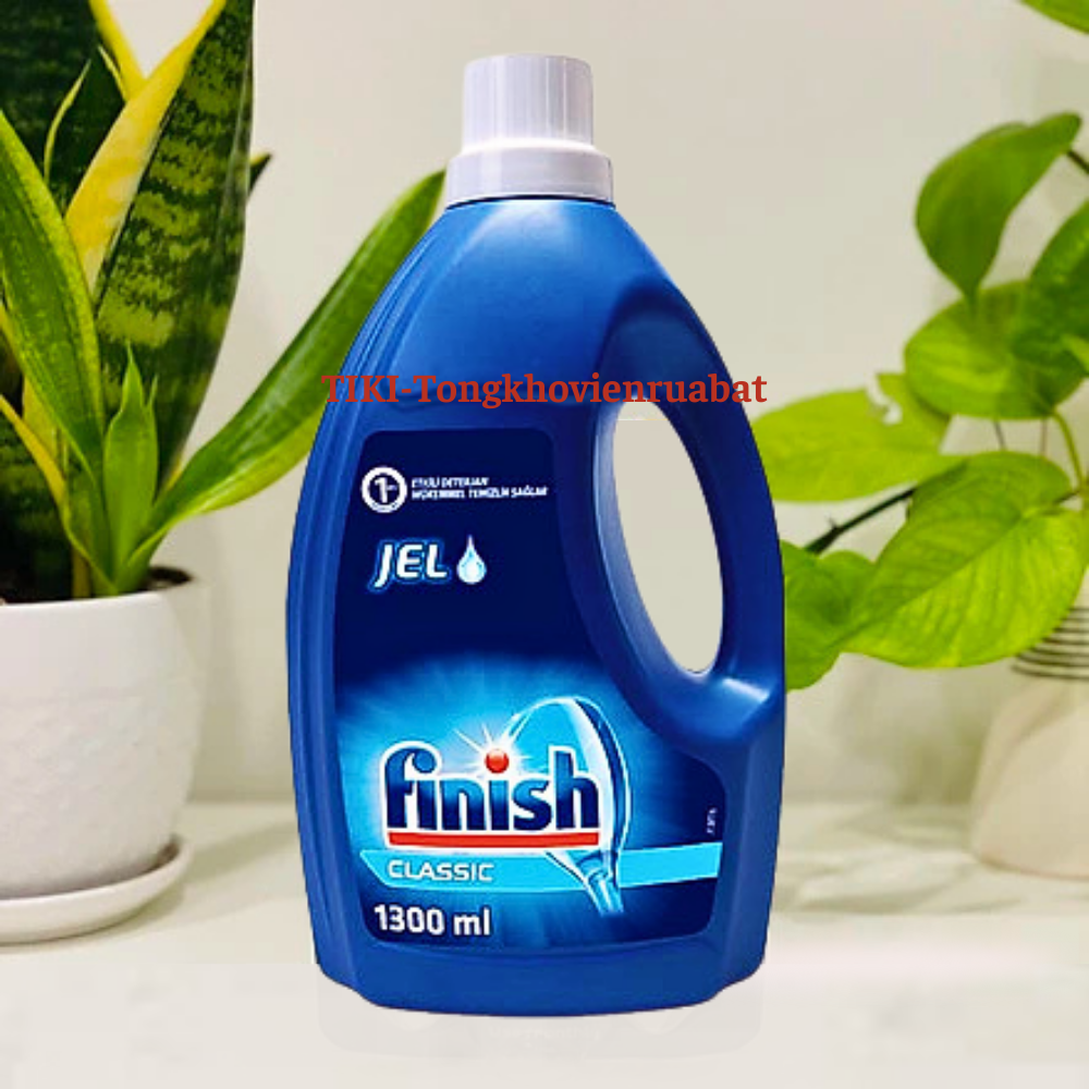 Gel rửa bát Finish All in 1 Shine&Protect 650ml - 10 chức năng
