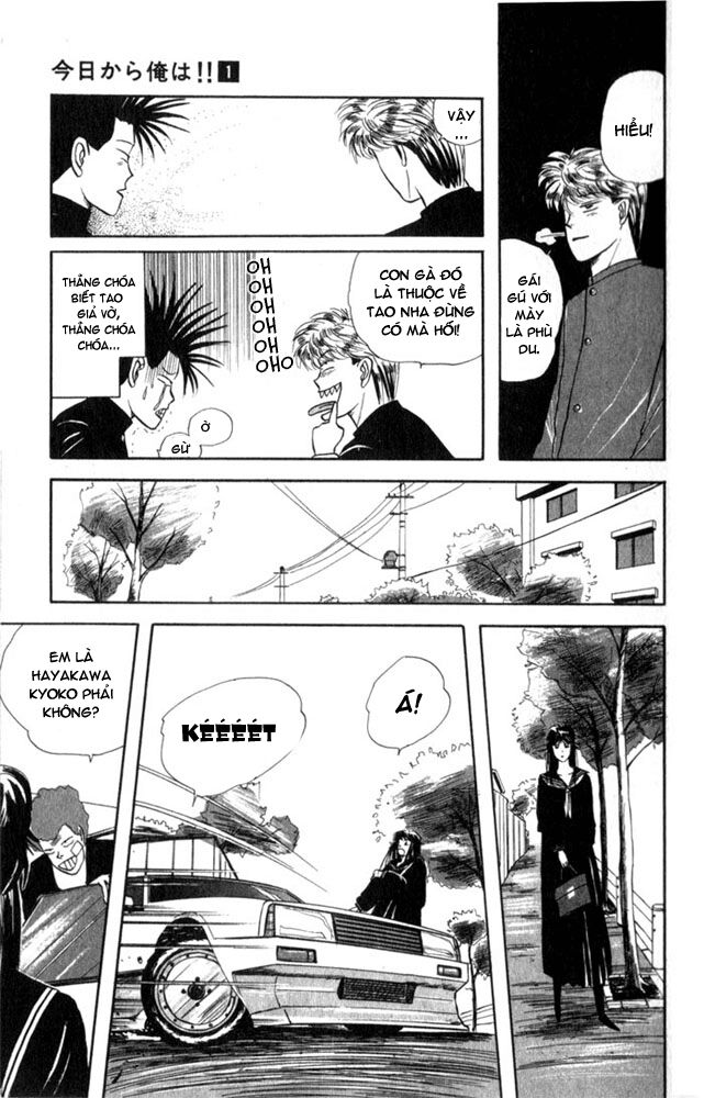 kyou kara ore wa - cặp bài trùng chapter 3 9