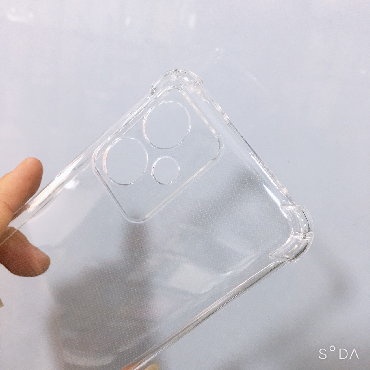 Ốp lưng cho Xiaomi Redmi Note 12 5g dẻo trong TPU chống sốc 4 góc có túi khí