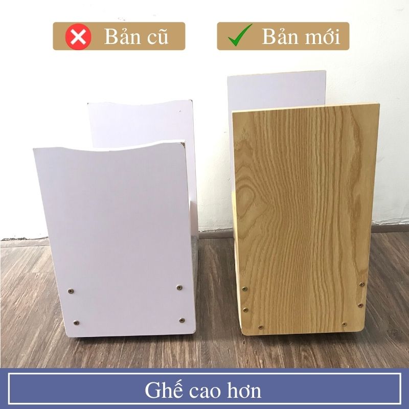 Ghế ngồi cho bàn trang điểm không tựa thiết kế đơn giản, hiện đại, sang trọng