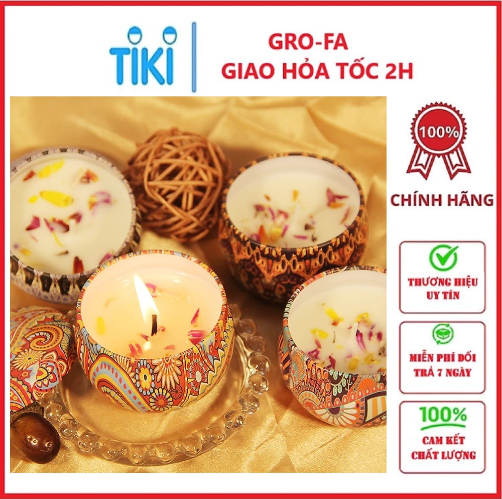 HŨ NẾN THƠM, NẾN THƠM THƯ GIÃN, GIẢM CĂNG THẲNG, MỆT MỎI GROFA