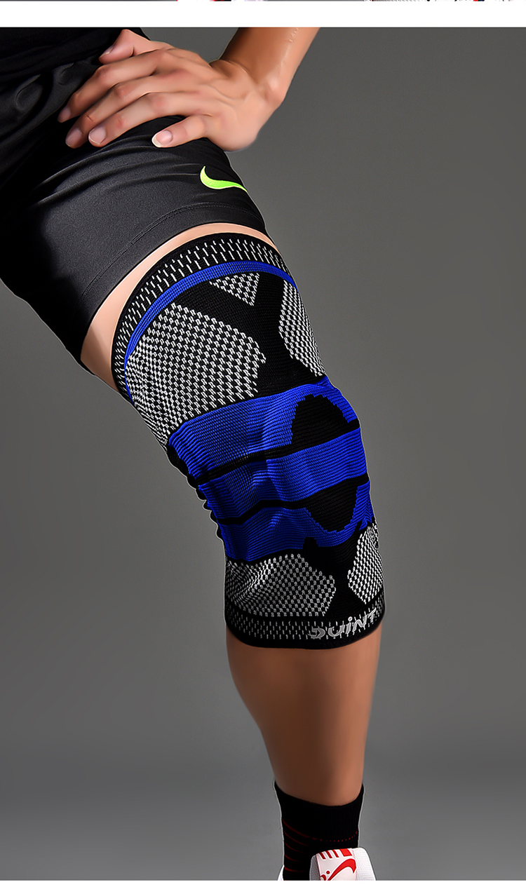 Băng Bảo Vệ Khớp Gối Thể Thao 360º VN017 | ATHLETE'S KNEE PROTECTOR ( 1 ĐÔI ). Phù hợp đá banh, chạy bộ, bóng chuyền, bóng rổ, cầu lông, leo núi, đạp xe, tập luyện thể hình, chấn thương đau nhức gối