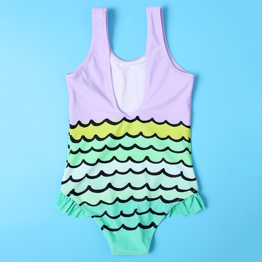 Nàng Tiên Cá Bé Gái Một Mảnh Trẻ Em Cá Quy Mô Đồ Bơi Trẻ Em 2-8 Tuổi Tập Đi Bé Gái Áo Tắm Monokini đi Biển 2022