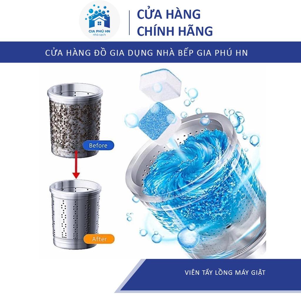 12 Viên Tẩy Vệ Sinh Lồng Máy Giặt Diệt khuẩn Và Tẩy Chất Cặn Lồng Máy Giặt