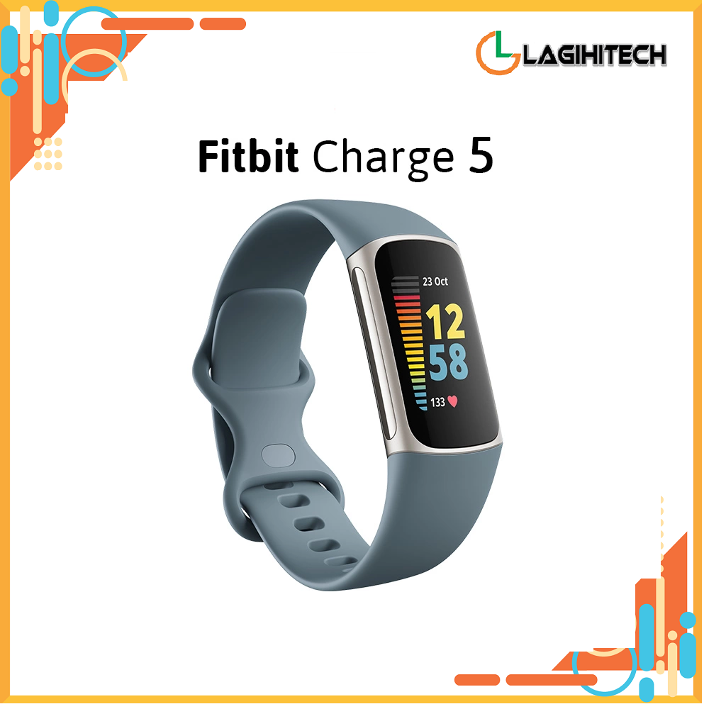 Đồng Hồ Thông Minh Fitbit Charge 5 - Hàng Chính Hãng