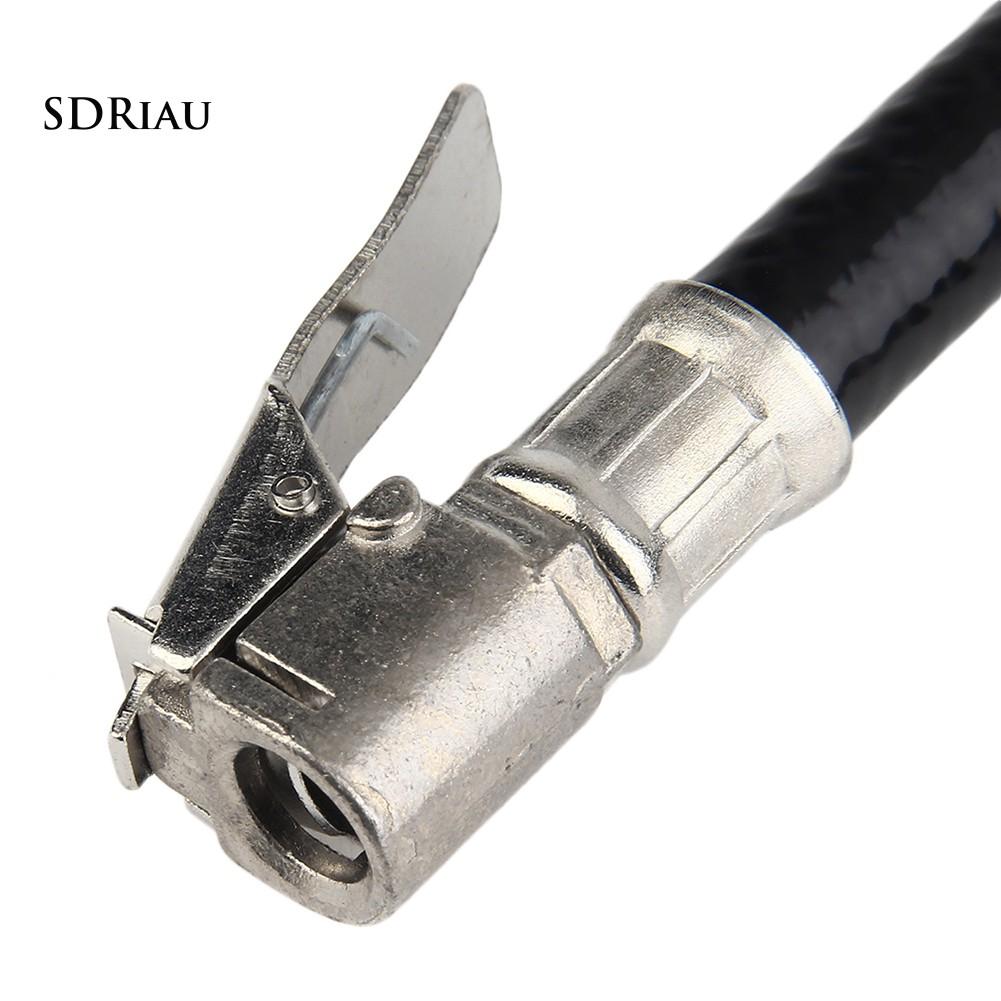 Dụng cụ bơm hơi bánh xe có đồng hồ đo áp suất tện lợi