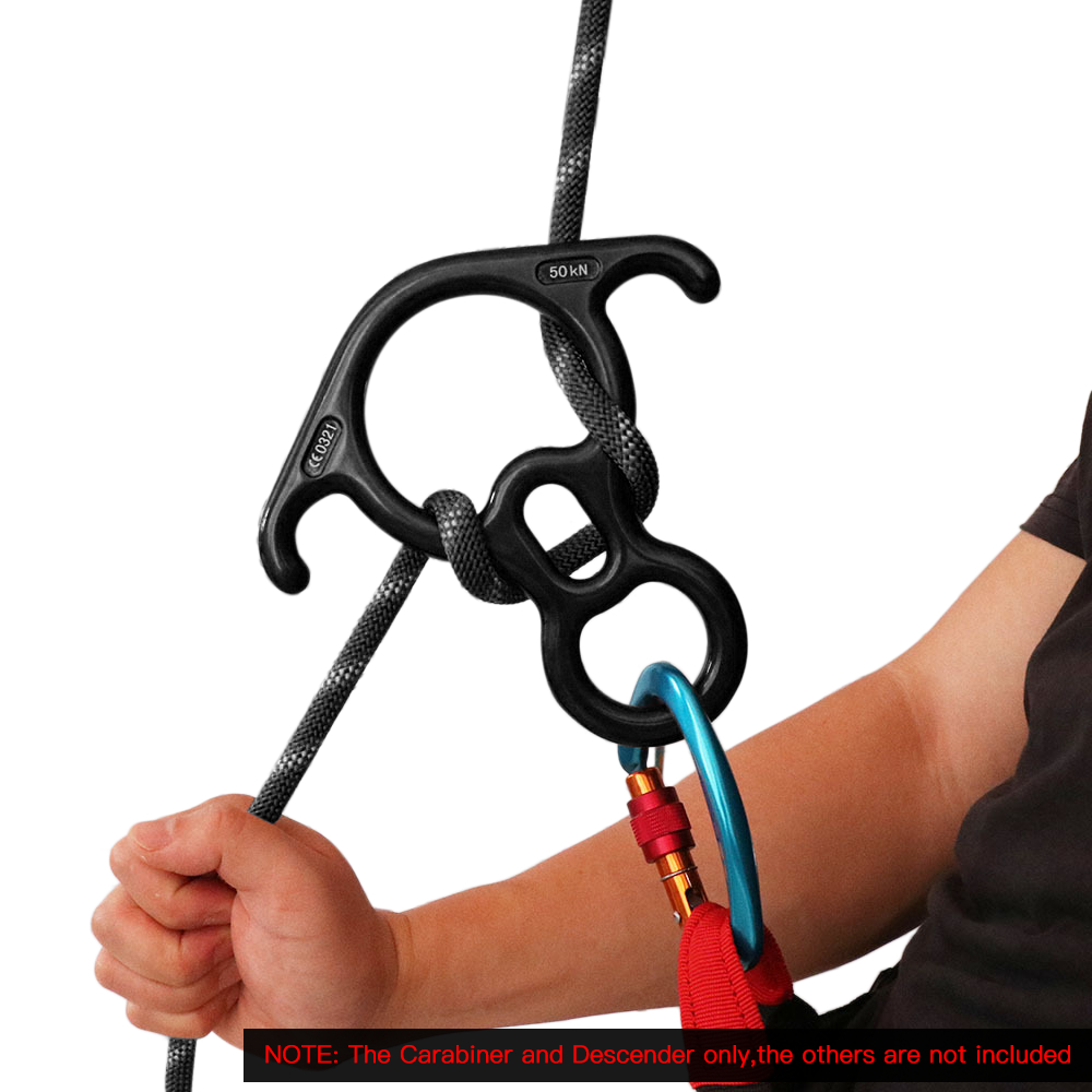 Thiết Bị Leo Núi Leo Núi Khóa Vít Carabiner 25KN