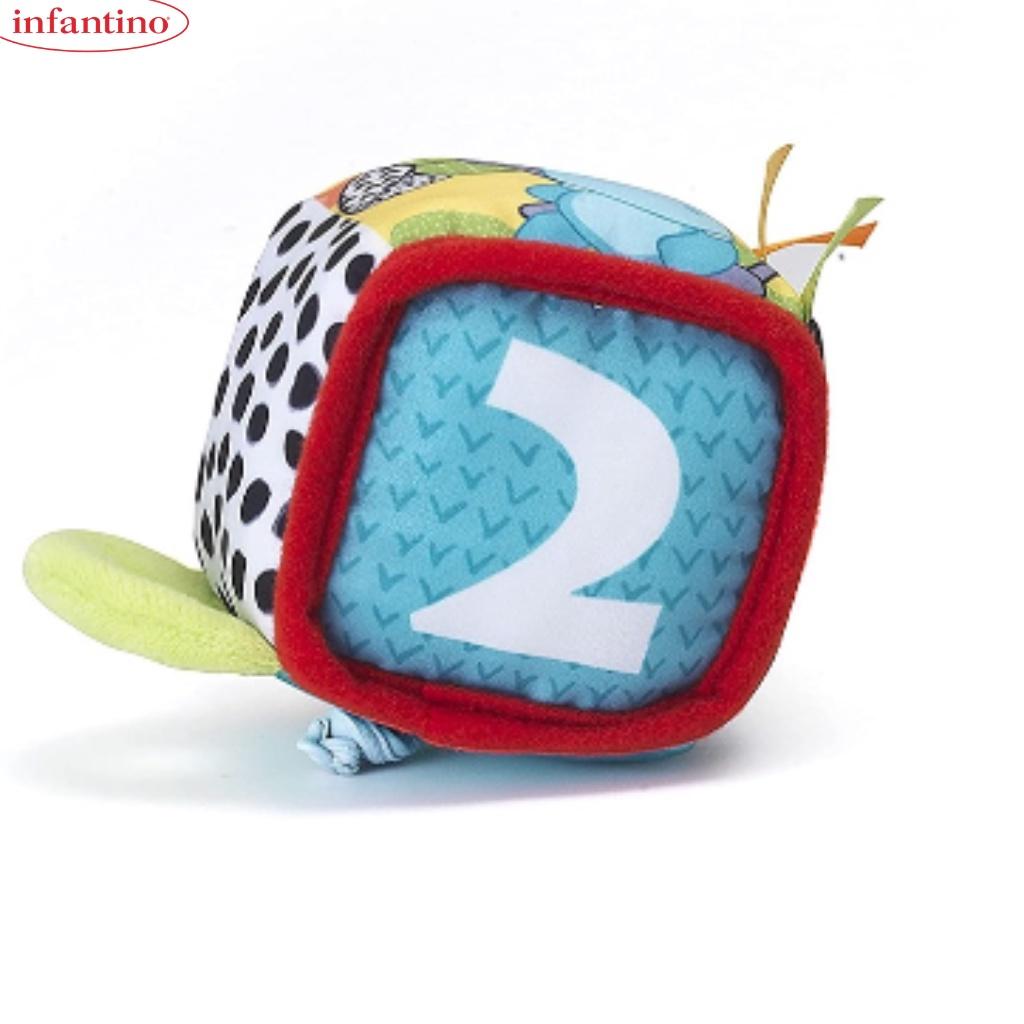 Đồ Chơi Hình Khối Khám Phá Bằng Vải INFANTINO Discover &amp; Play Soft Blocks Dành Cho Bé Giúp Phát Triển Trí Tuệ