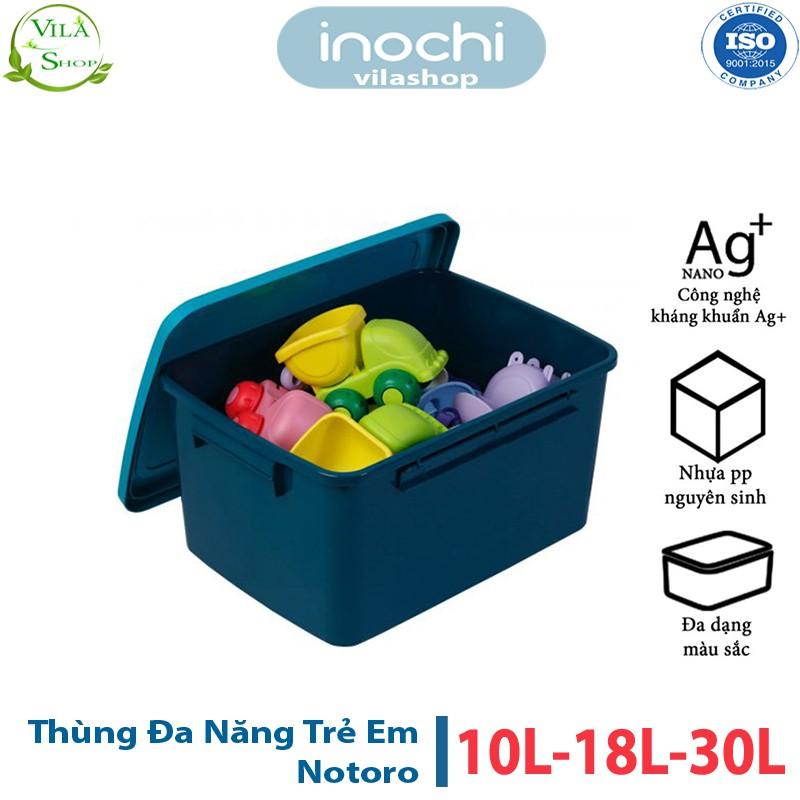 Thùng Đựng Đồ Chơi Trẻ Em Inochi, Thùng Đựng Đồ Đa Năng Cho Bé, Dễ Dàng Phân Loại - Lưu Trữ Đồ Dùng Cho Bé