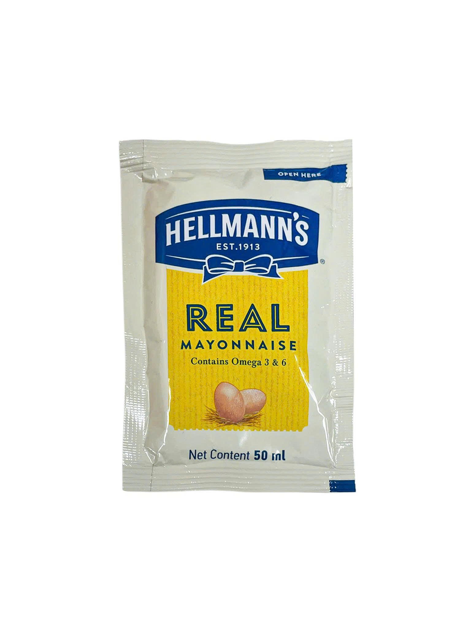 Xốt Mayonnaise Vị Nguyên Bản Hellmann’s 50ml - Thương Hiệu Mỹ, SX Thái Lan | Hellmann’s Real Mayonnaise 50ml