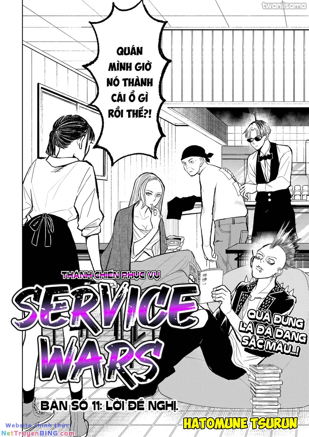service wars - thánh chiến phục vụ chapter 11 2